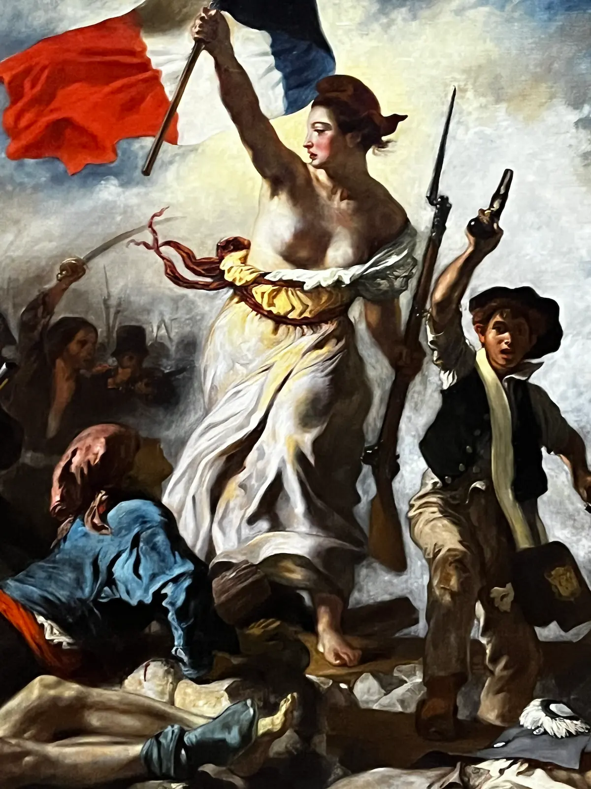 Liberty Leading the People, by Delacroix, in the Louvre