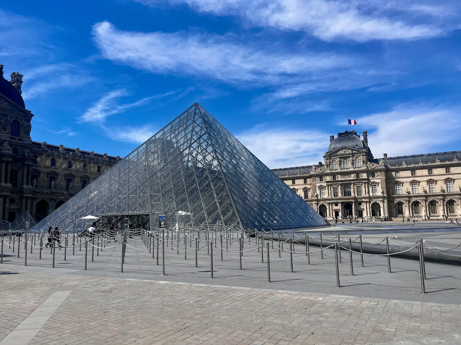 The Louvre pyramid